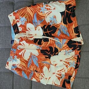Caribbean Joe swim trunks / shorts XL MENS SUMMER BEACH‎ TROPICAL
